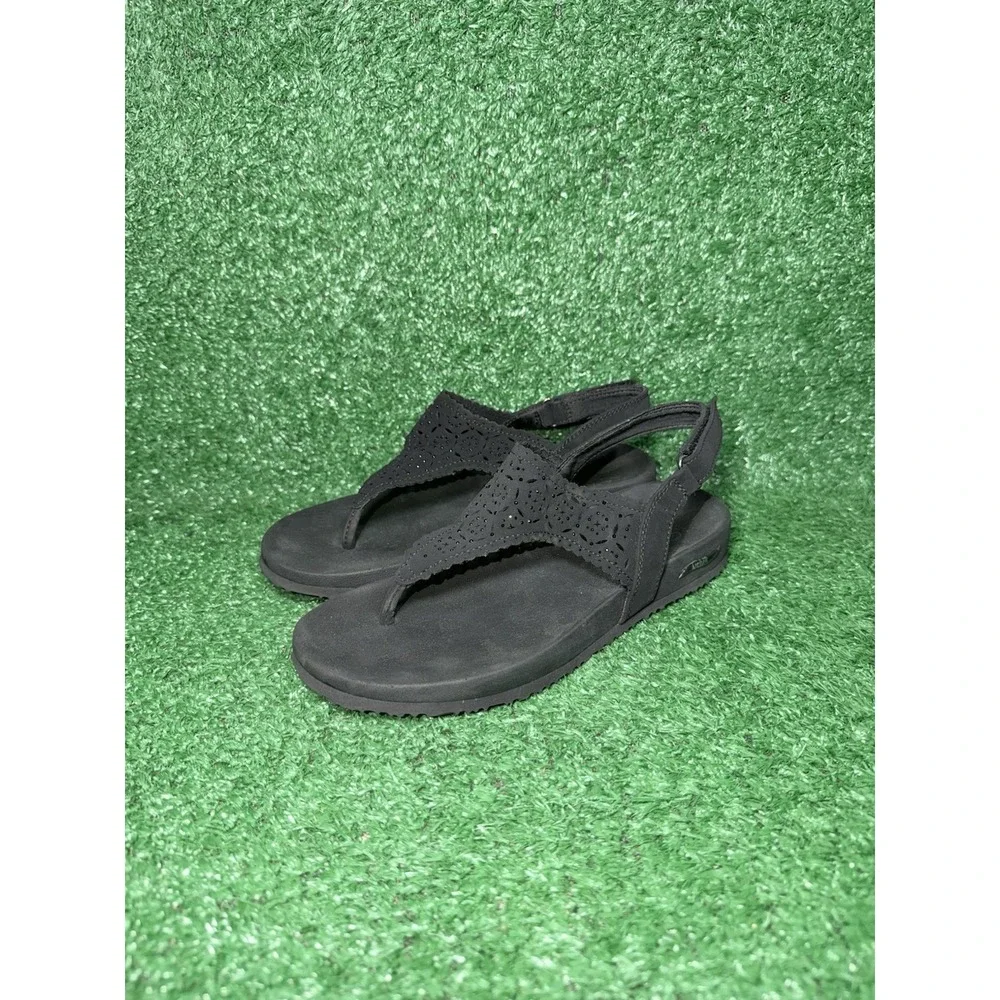 Skechers Arch Fit Meditation Women Size 6 Sophie Sandals Strappy Beach Slides - Picture 3 of 8